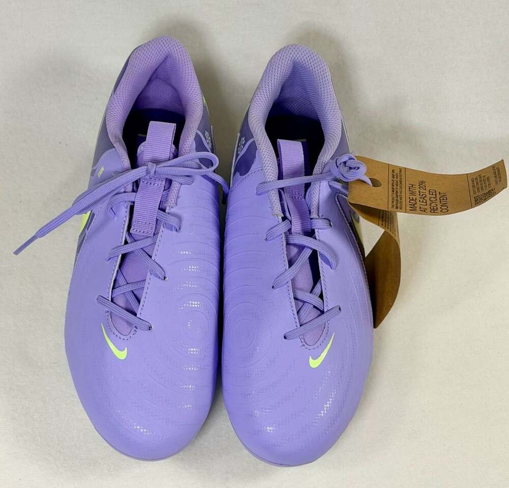 Nike Phantom GX II Academy FG/MG Soccer Cleats Size 6Youth Purple